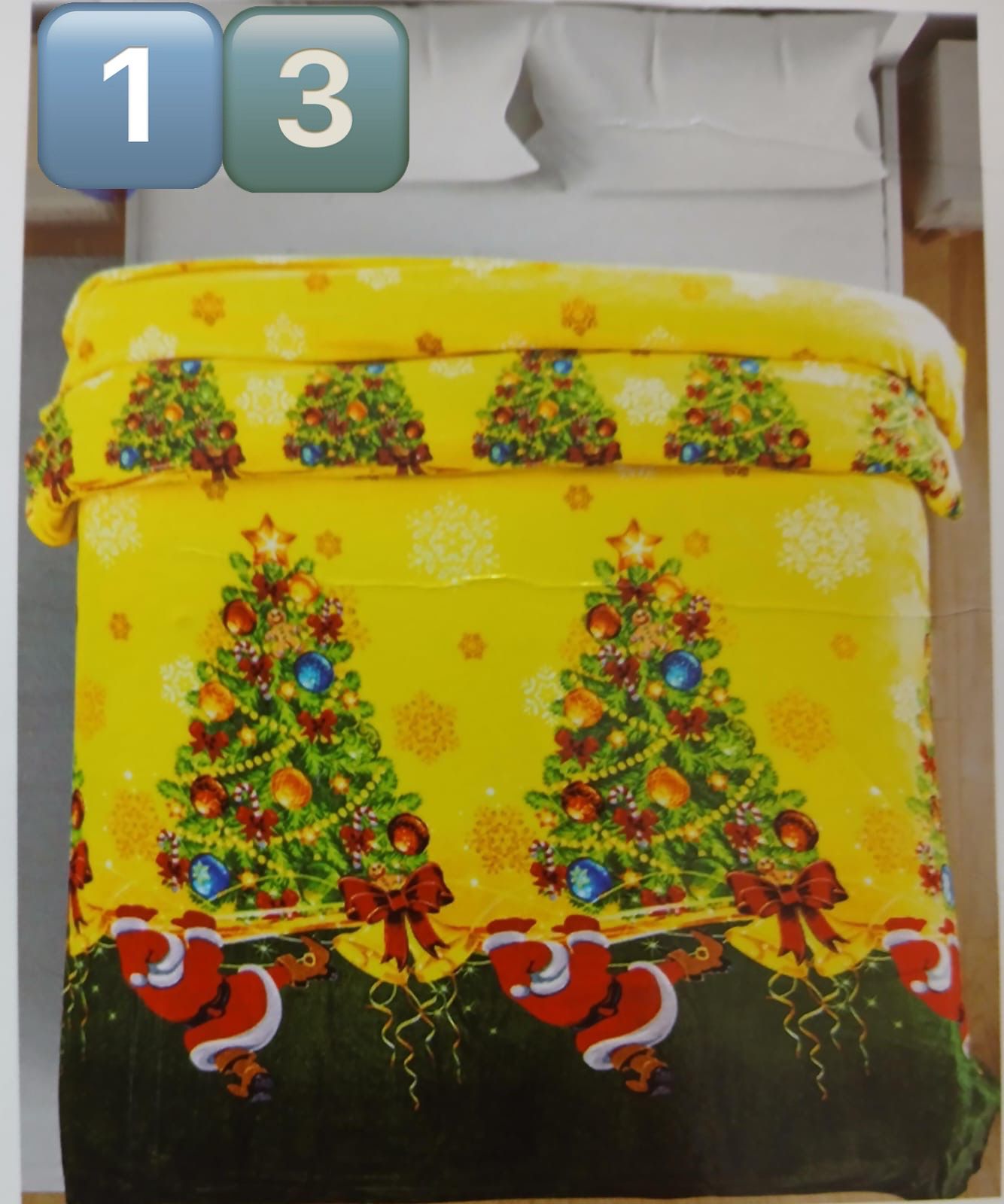 COBIJA NAVIDEÑA PIEL DE GANZO 1996COL® "Confort y diseño navideño"