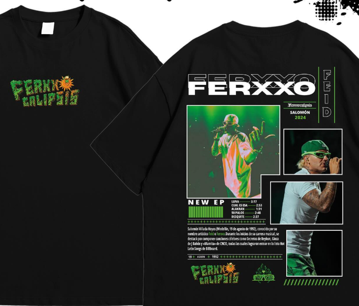Ferxxocalipsis edition camiseta oversize 💚