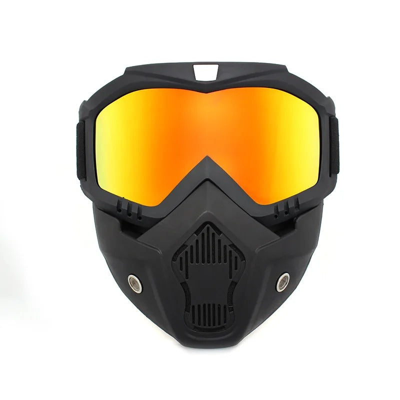 Máscara de Gafas Tácticas para Motocicleta – Protección Total