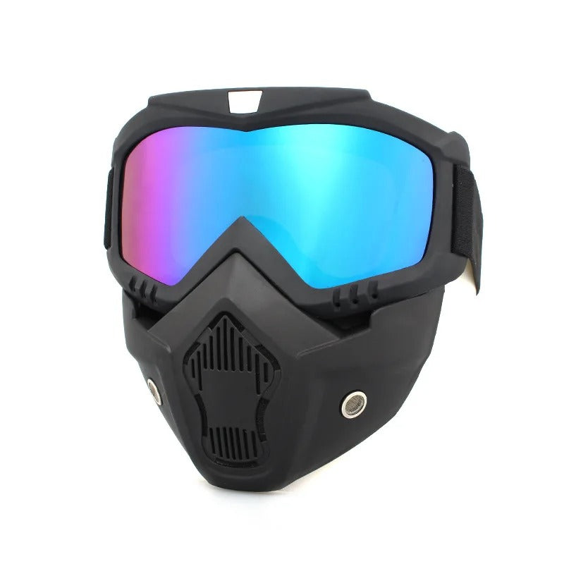 Máscara de Gafas Tácticas para Motocicleta – Protección Total