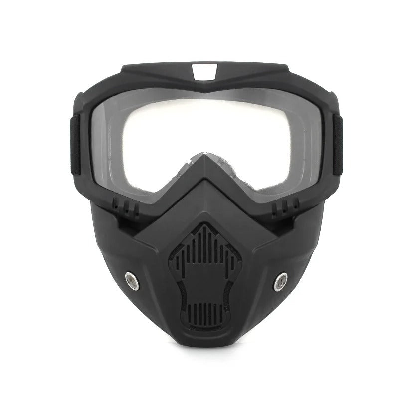 Máscara de Gafas Tácticas para Motocicleta – Protección Total