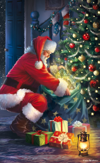 PACK FUNDAS NAVIDEÑAS + CENTRO DE MESA GRATIS