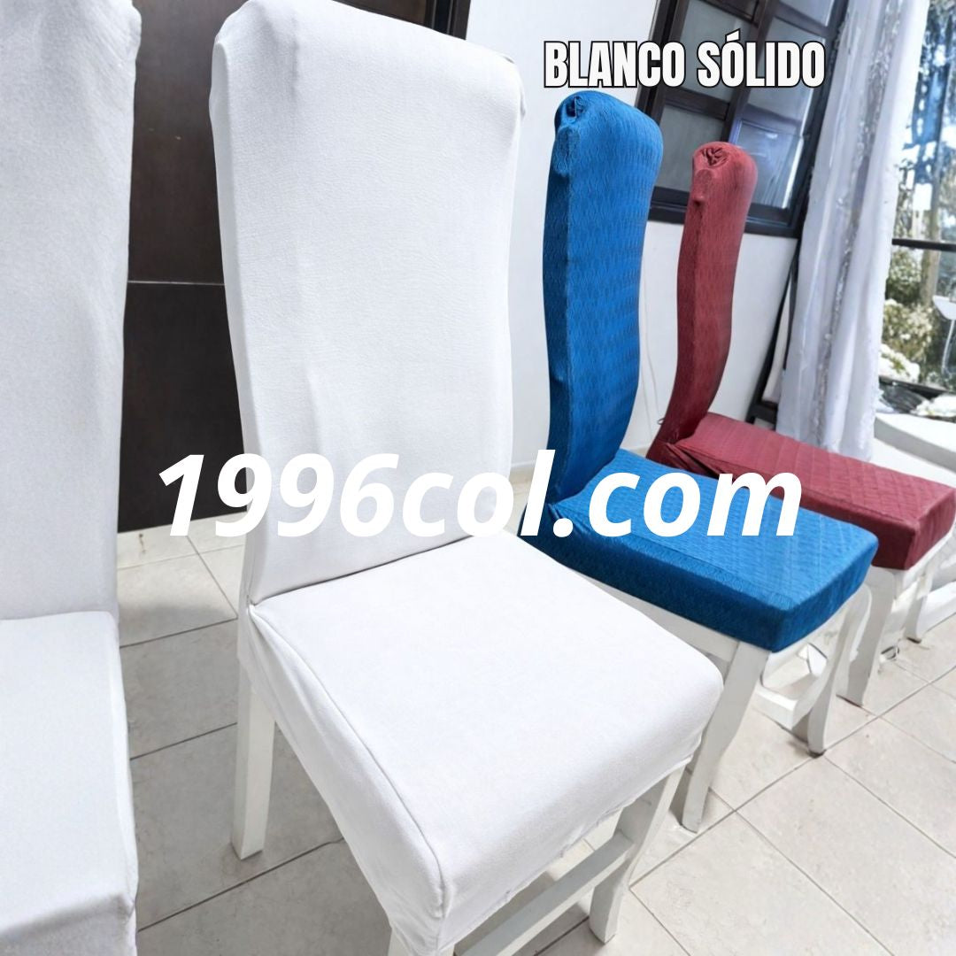 FUNDAS ELÁSTICAS PREMIUM PARA SILLAS DE COMEDOR