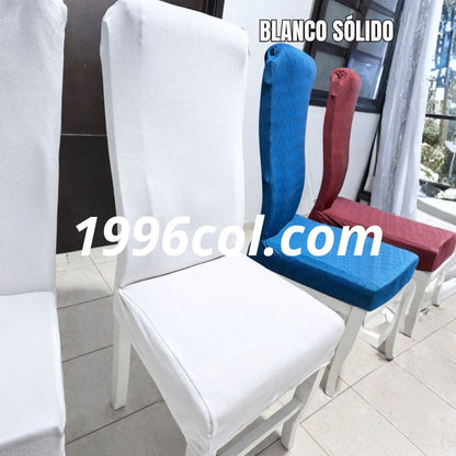 FUNDAS ELÁSTICAS PREMIUM PARA SILLAS DE COMEDOR
