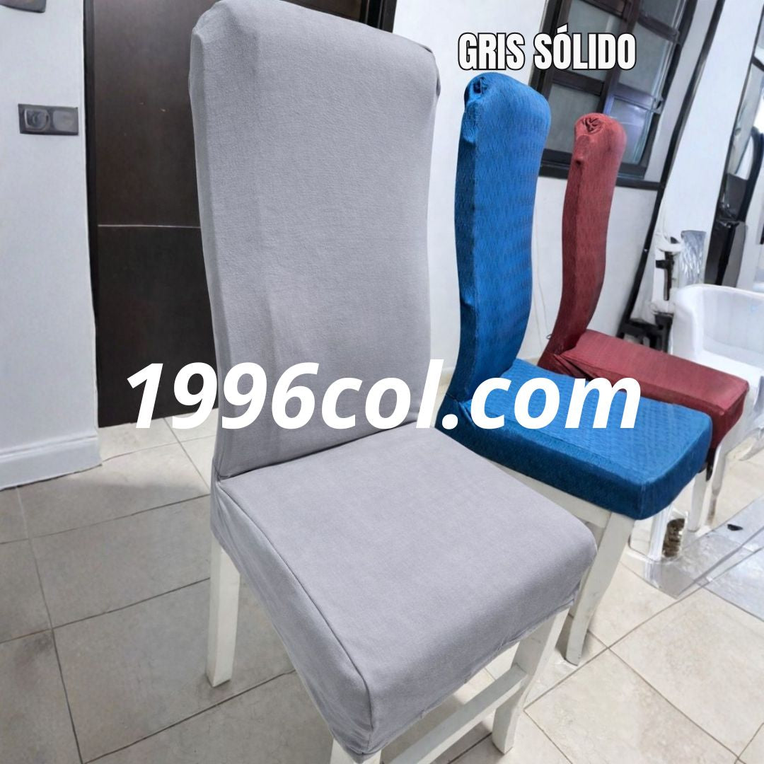 FUNDAS ELÁSTICAS PREMIUM PARA SILLAS DE COMEDOR