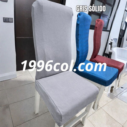 FUNDAS ELÁSTICAS PREMIUM PARA SILLAS DE COMEDOR