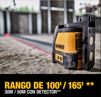 NIVEL LASER 2 LINEAS DEWALT®