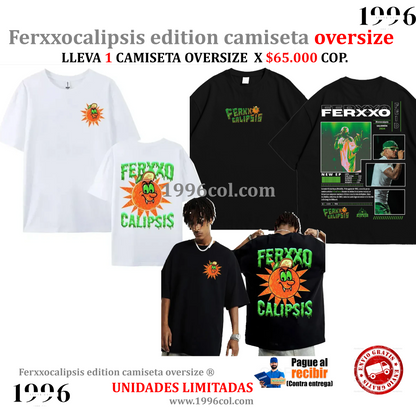 Ferxxocalipsis edition camiseta oversize 💚