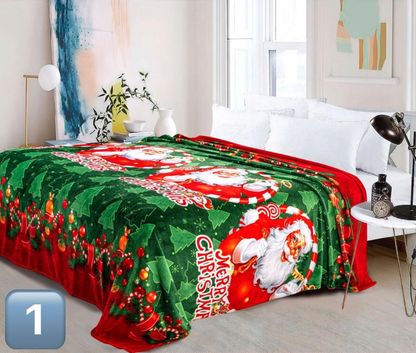 COBIJA NAVIDEÑA PIEL DE GANZO 1996COL® "Confort y diseño navideño"