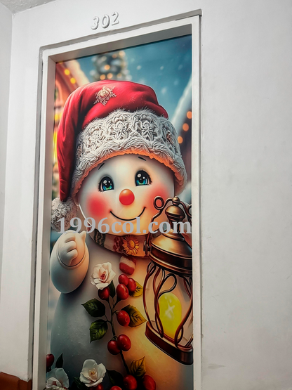 Fundas Navidenas Para Puertas 1996COL® + CENTRO DE MESA GRATIS