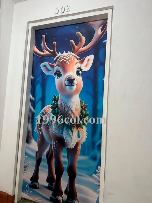 Fundas Navidenas Para Puertas 1996COL® + CENTRO DE MESA GRATIS
