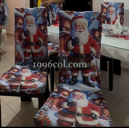 Fundas Navideñas para Sillas – Dale un Toque Mágico a tu Comedor