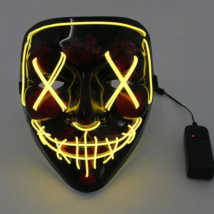 Mascara La Purga Luz Led