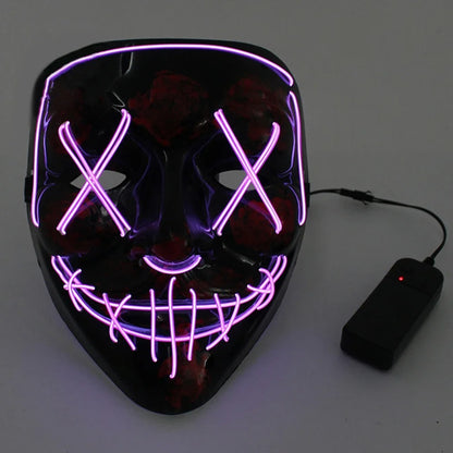 Mascara La Purga Luz Led
