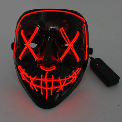 Mascara La Purga Luz Led