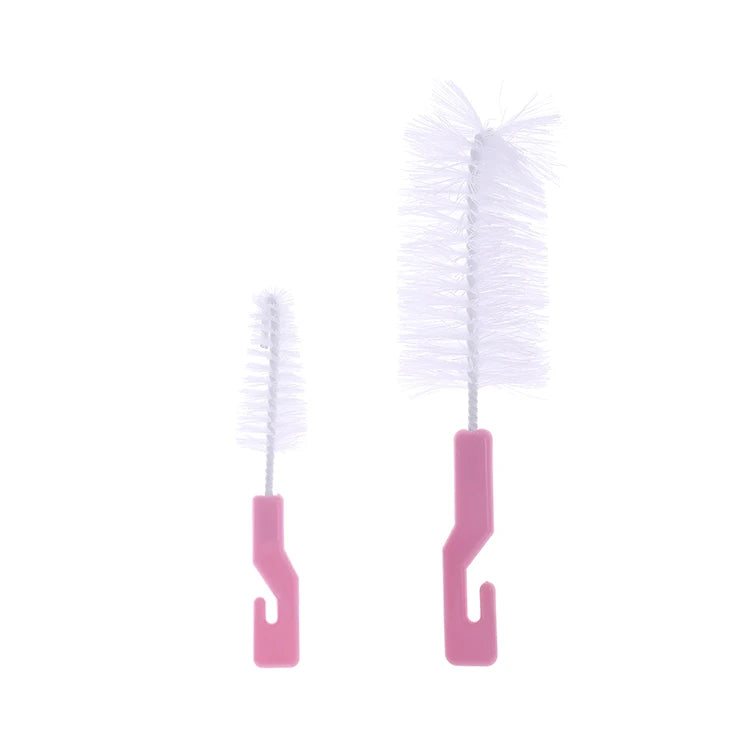 set de biberones con  babero
