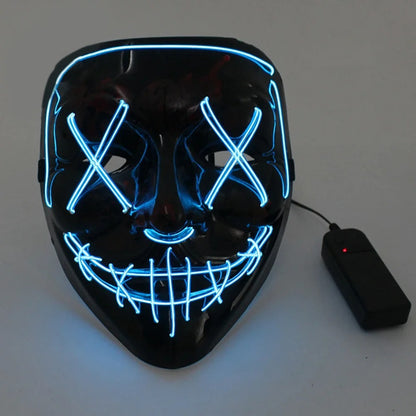 Mascara La Purga Luz Led
